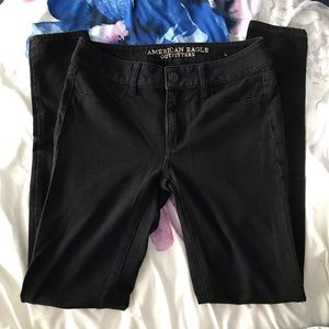 AE Black Jeggings